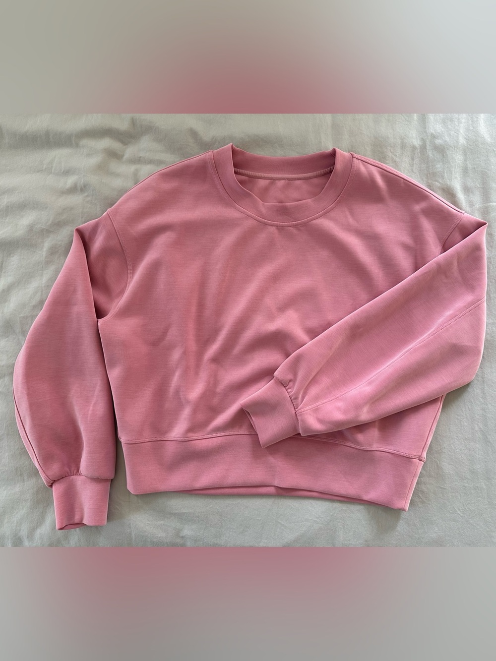 Lululemon Pink Crewneck Sweatshirt